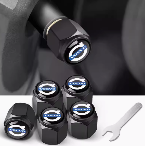 Car Tire Valve Caps – Stylish Wheel Air Valve Covers (4PCS)