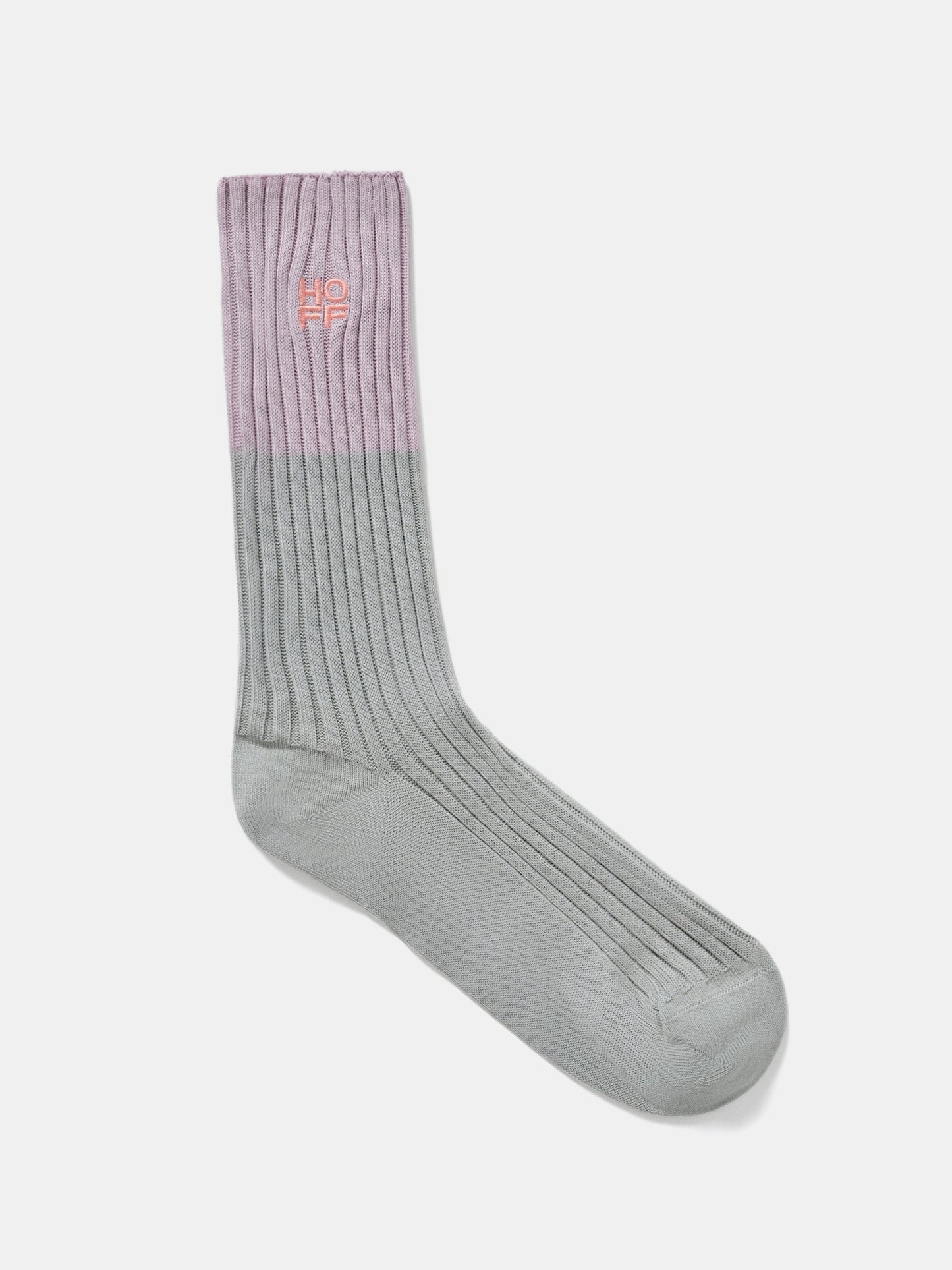 Grey-Mauve Sock