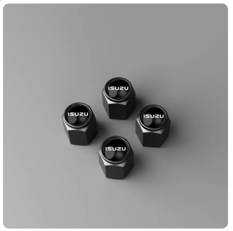 Car Tire Valve Caps – Stylish Wheel Air Valve Covers (4PCS)