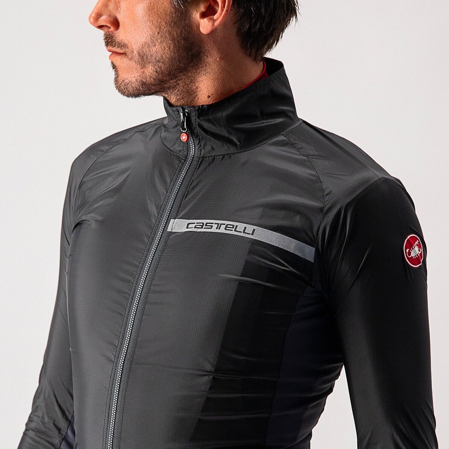 SQUADRA STRETCH Jacket : LIGHT BLACK
