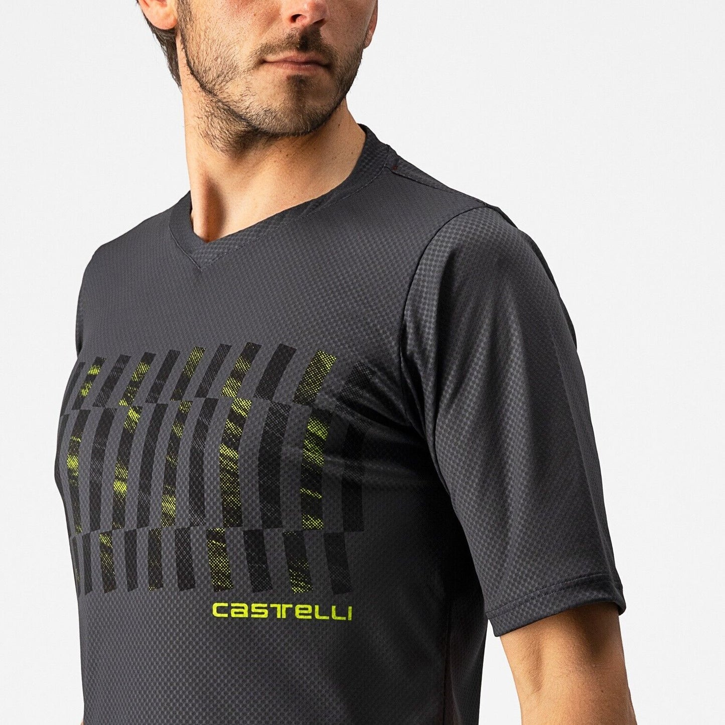 TRAIL TECH TEE Short Sleeve Ride Shirt : DARK GREY