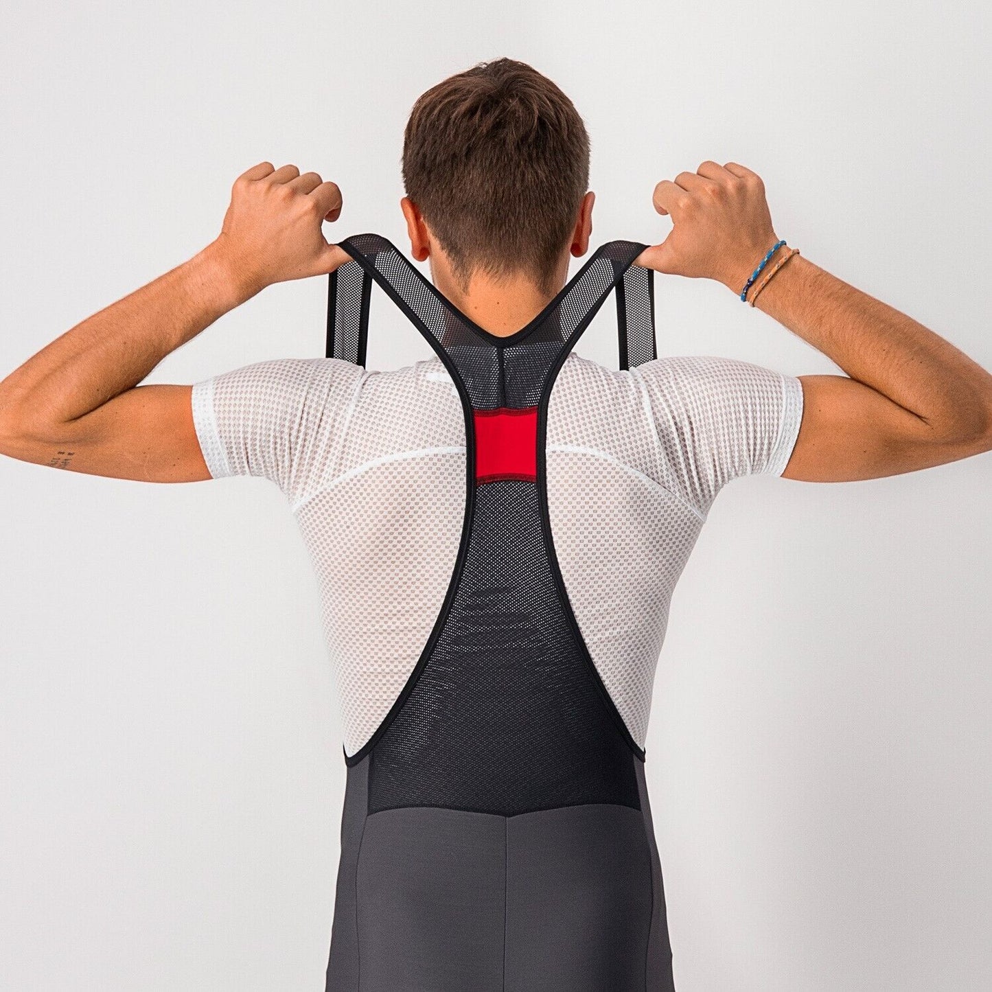 VELOCISSIMO 5 Bib Tights : DARK GREY/SILVER
