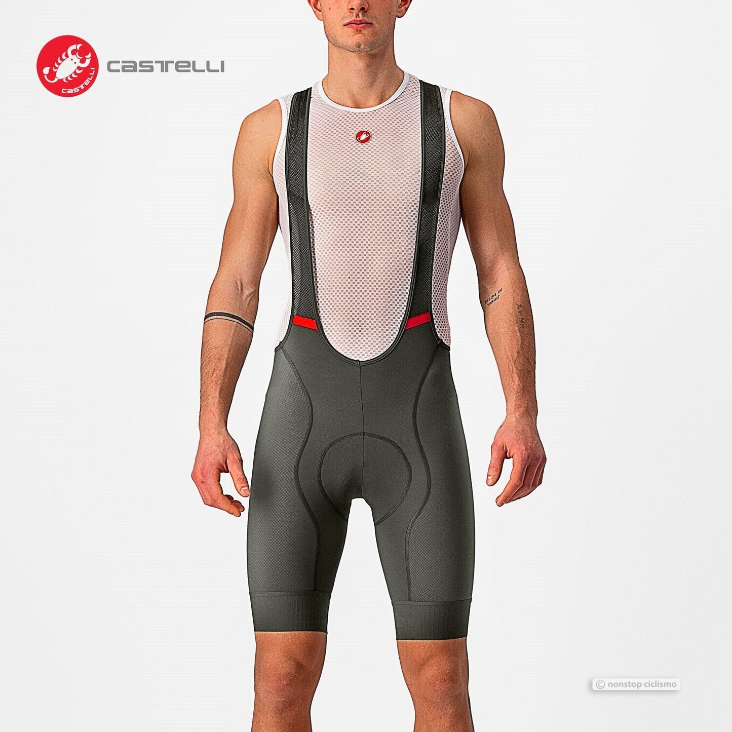 COMPETIZIONE Bib Shorts : DEEP GREEN