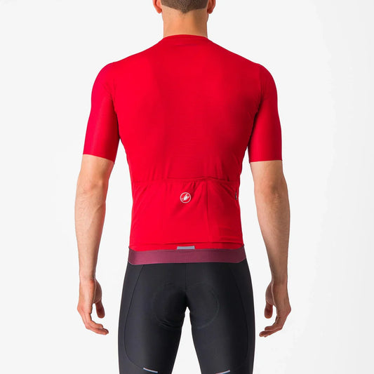 ESPRESSO Jersey : RICH RED/DEEP BORDEAUX