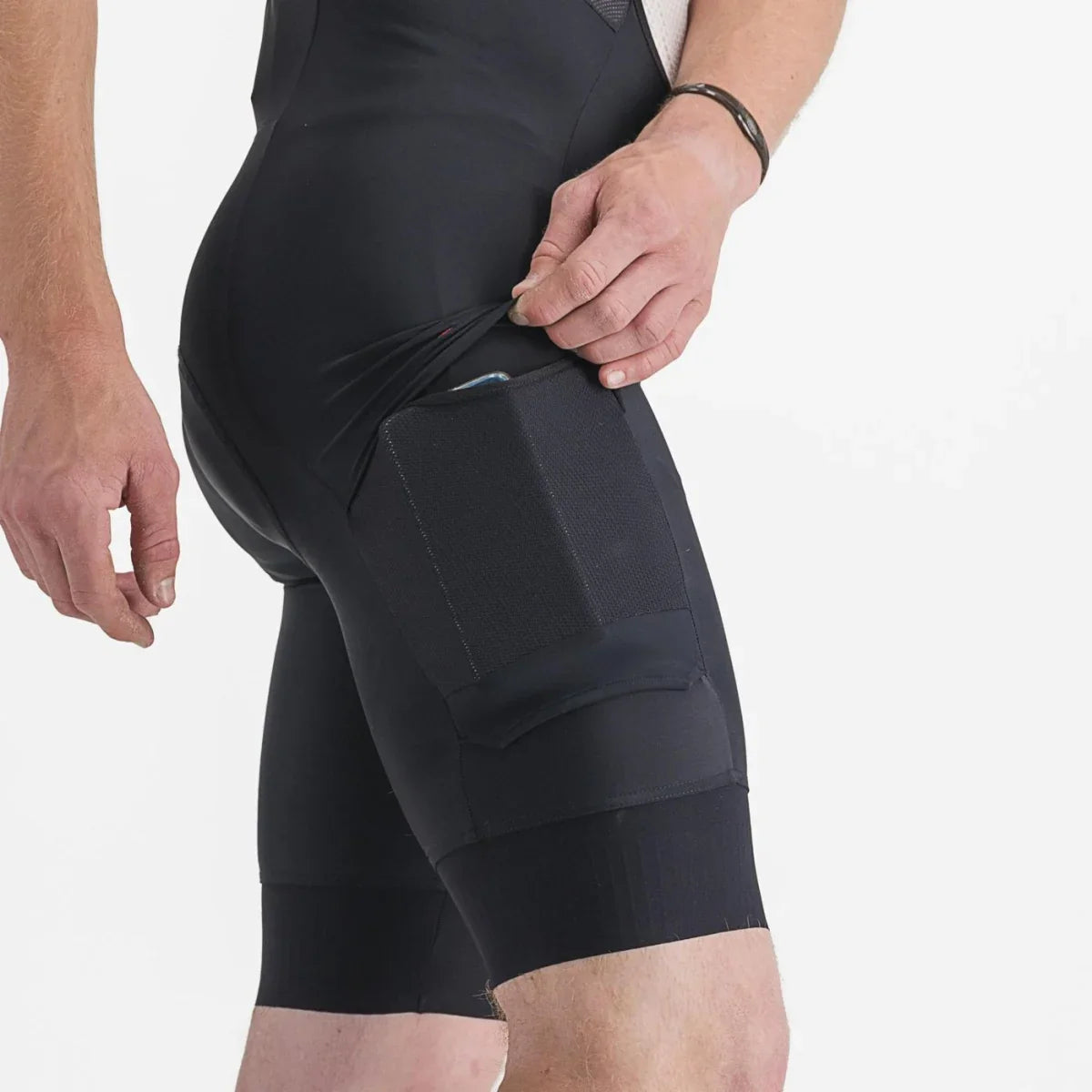 UNLIMITED CARGO Bib Shorts : BLACK