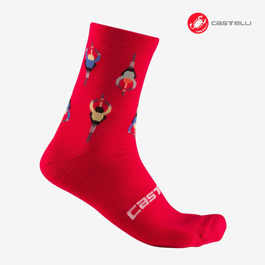 APERITIVO 15 Socks : POMPEIAN RED