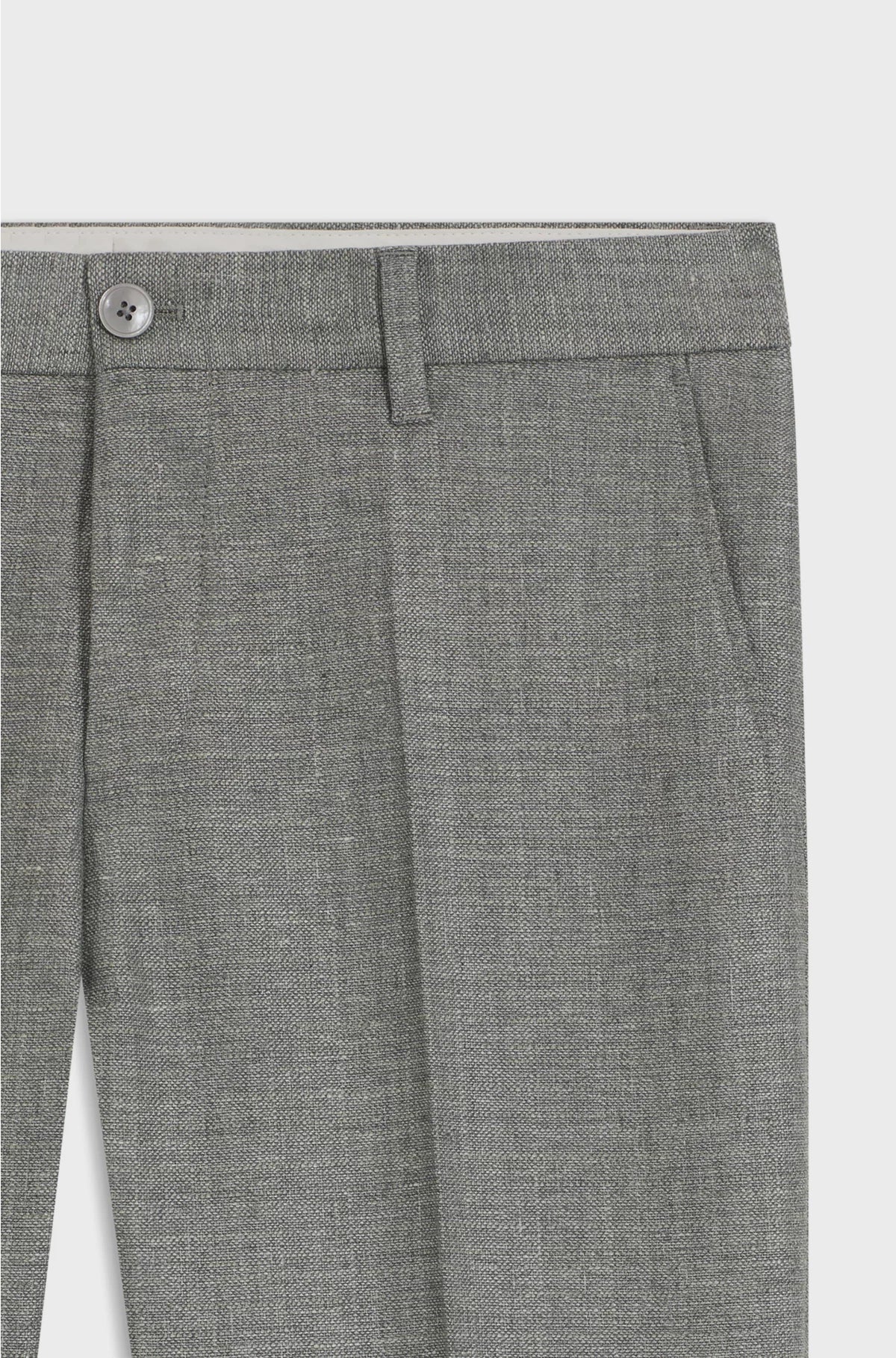 FORMAL TROUSERS INMICRO-PATTERNED STRETCH FABRIC
